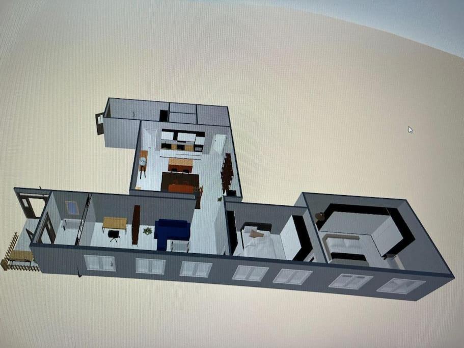 Barrierefreie Schoene Wohnung Im Eg ケセン エクステリア 写真