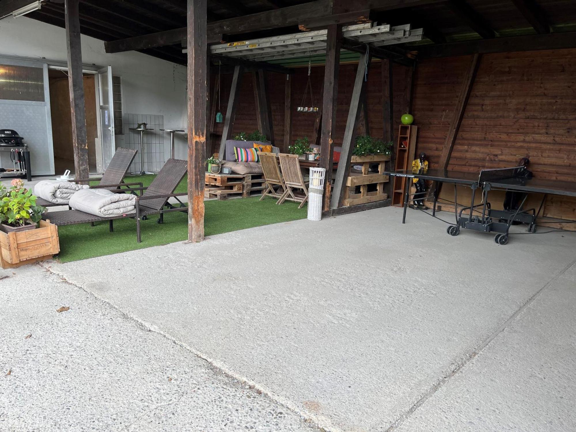 Barrierefreie Schoene Wohnung Im Eg ケセン エクステリア 写真