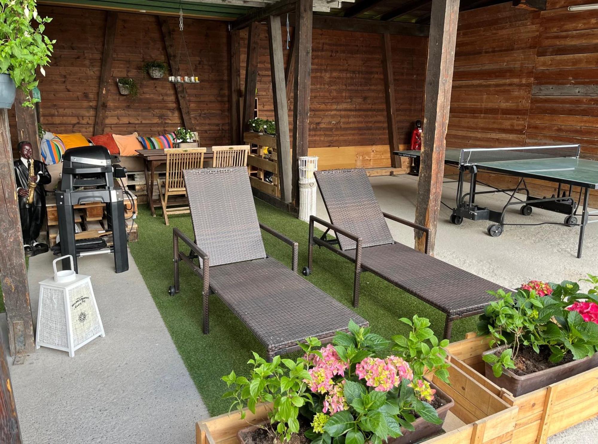 Barrierefreie Schoene Wohnung Im Eg ケセン エクステリア 写真
